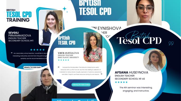 " TESOL " təlimi – 3